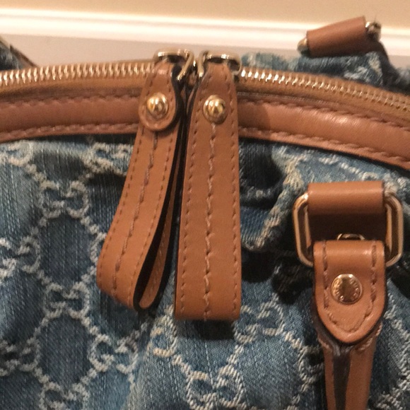 Gucci Boston Sukey Denim Bag - Picture 3 of 15